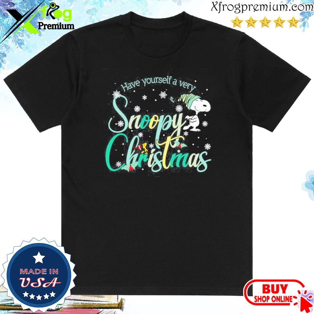 Official Have Yourself A Very Snoopy Christmas shirt