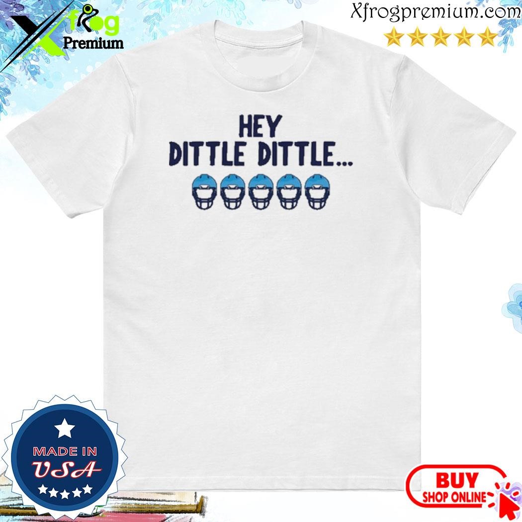 Official Hey Dittle Dittle Run It Up The Fucking Middle Shirt