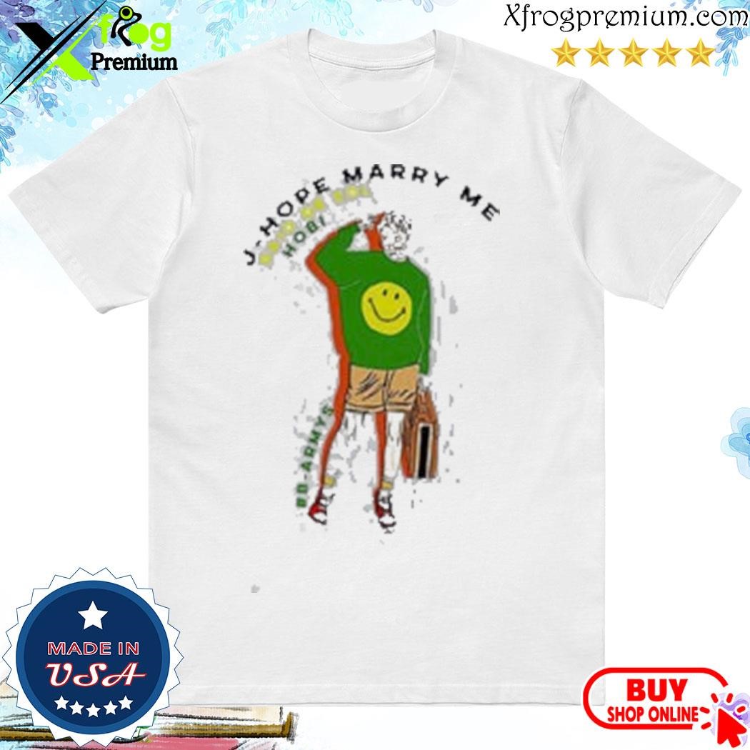 Official Jhope Marry Me Raio De Sol Hobi shirt
