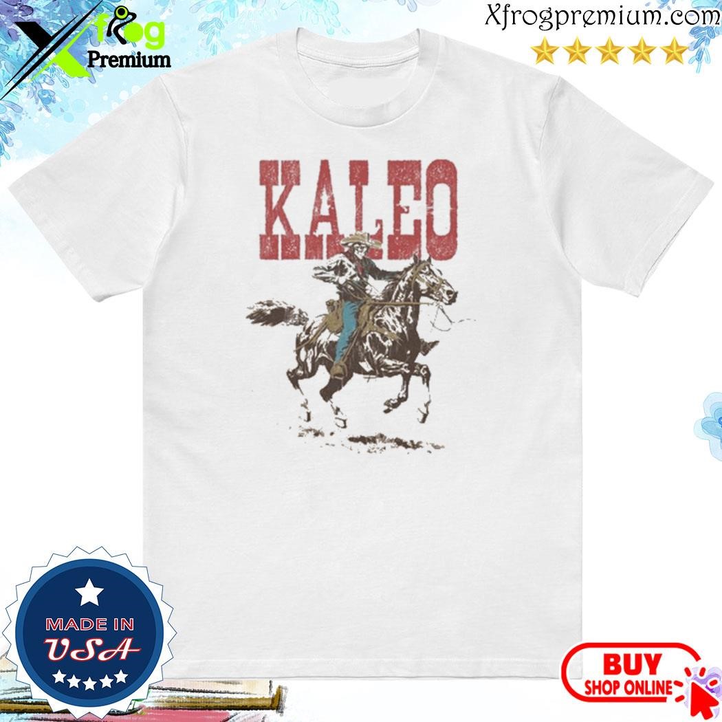 Official Kaleo Horse Racing Skeleton Shirt