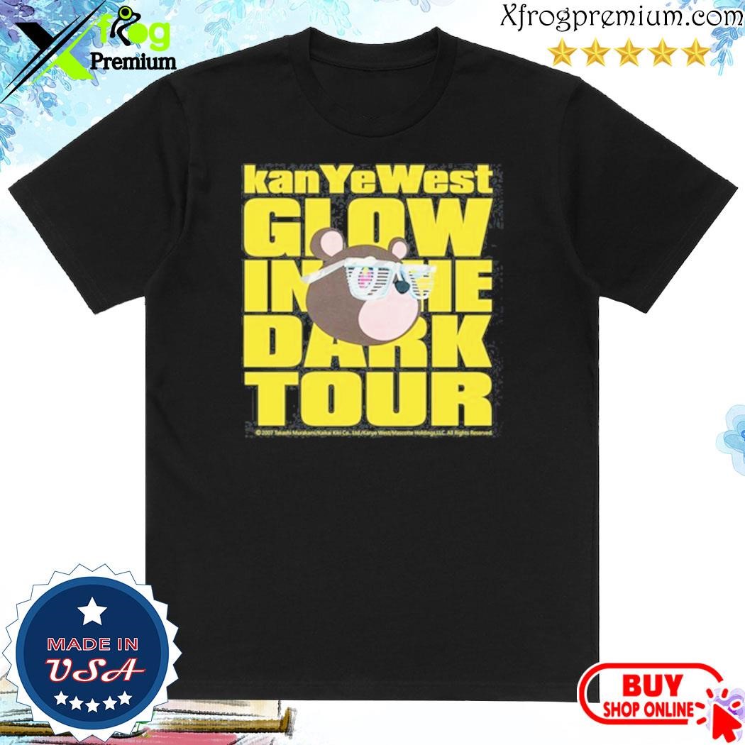 Official Kanye West Glow In The Dark Tour shirt