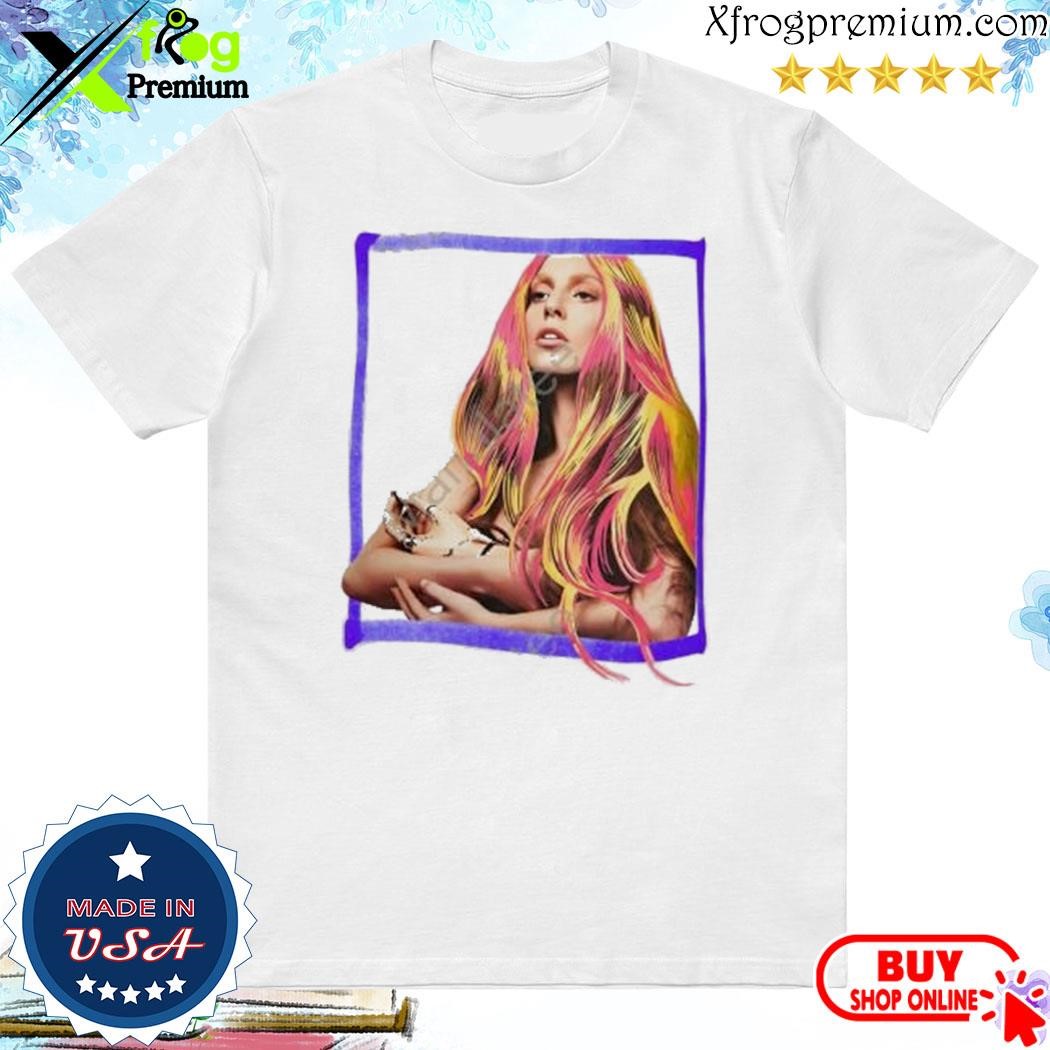 Official Lady Gaga Artpop Pink Sketch Shirt
