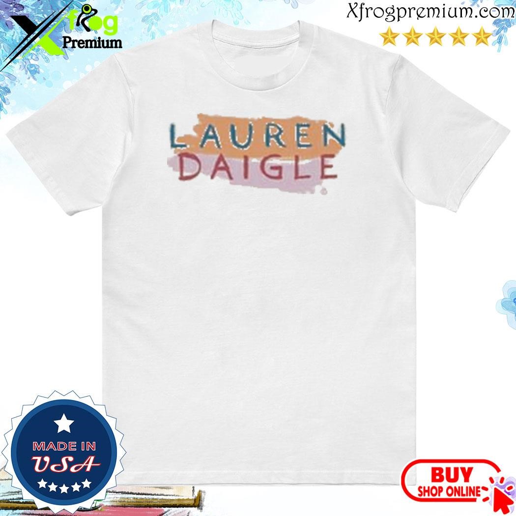 Official LaurenDaigle Brushstroke Tracklist Shirt
