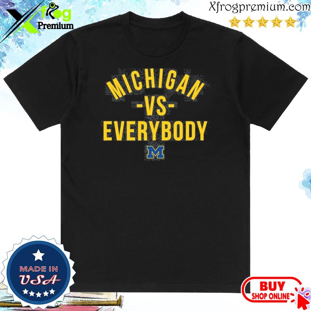 Official Mden Michigan Vs Everybody 2024 shirt