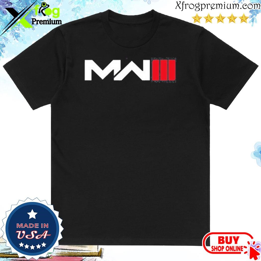 Official Modern Warfare Iii Logo T Shirt