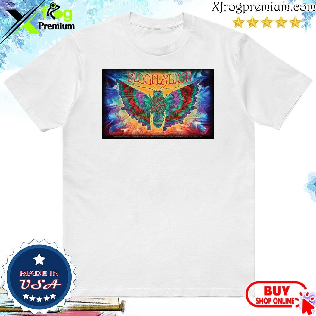 Official Moonalice Nov 10, 2023 Golden Gate Park Bandshell San Francisco, CA Poster shirt