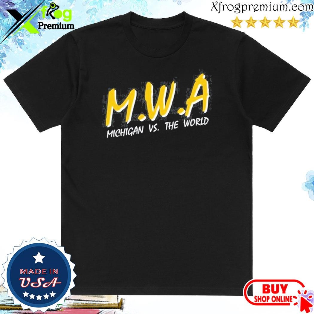Official Mwa Michigan Vs The World Shirt