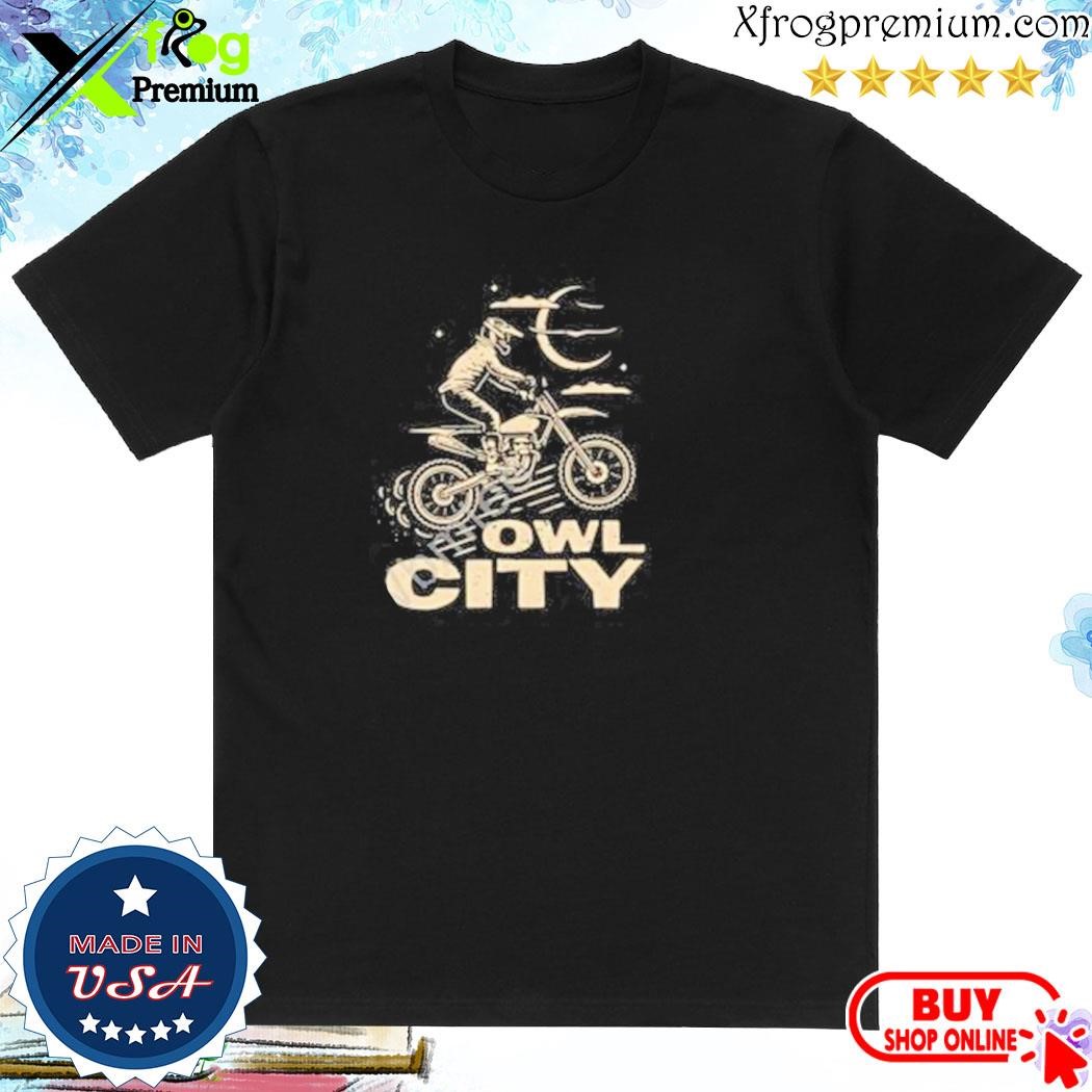 Official Owl City Motorcycle Puff shirt