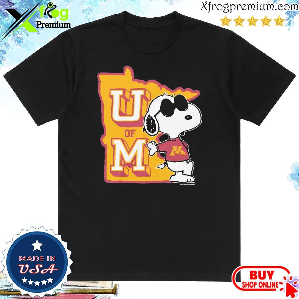 Official Peanuts x Minnesota Joe cool shirt