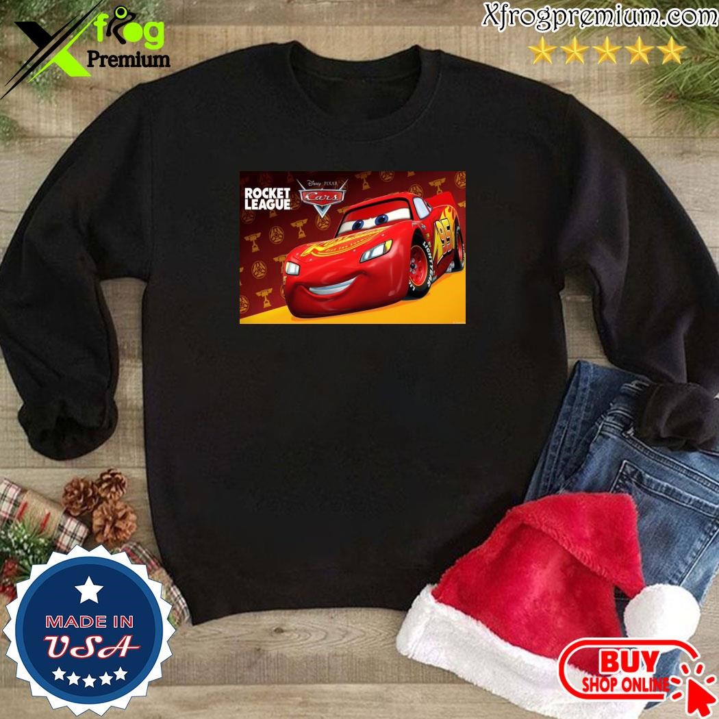 Pixar Cars Lightning McQueen Is Being Added to Rocket League shirt, hoodie,  sweatshirt for men and women