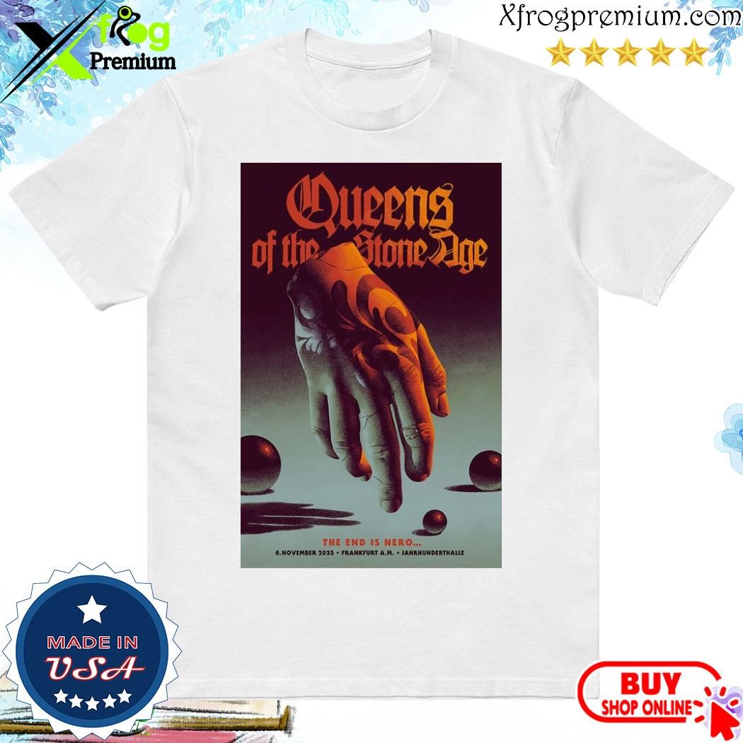 Official Queens of the Stone Age in Frankfurt November 8th, 2023 Poster shirt