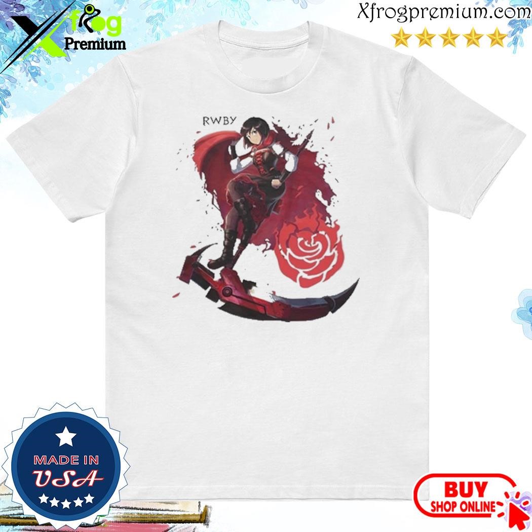Official Roosterteeth Rwby Ruby Rose Semblance shirt