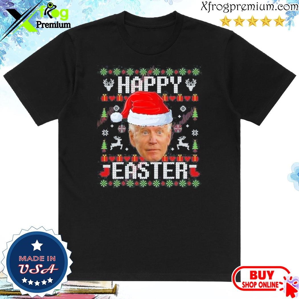 Official Santa Joe Biden Happy Easter Ugly Christmas Sweater