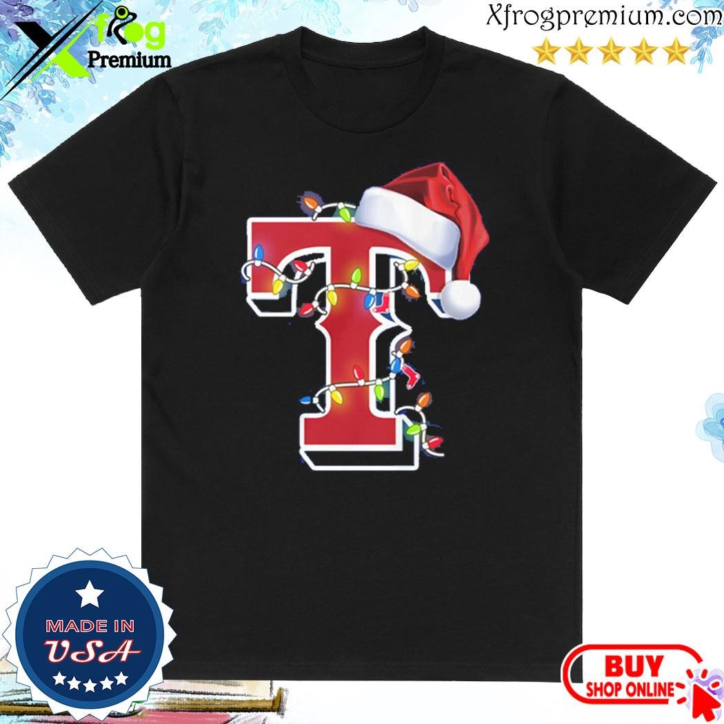 Official Texas Ranger Logo Christmas T Shirt