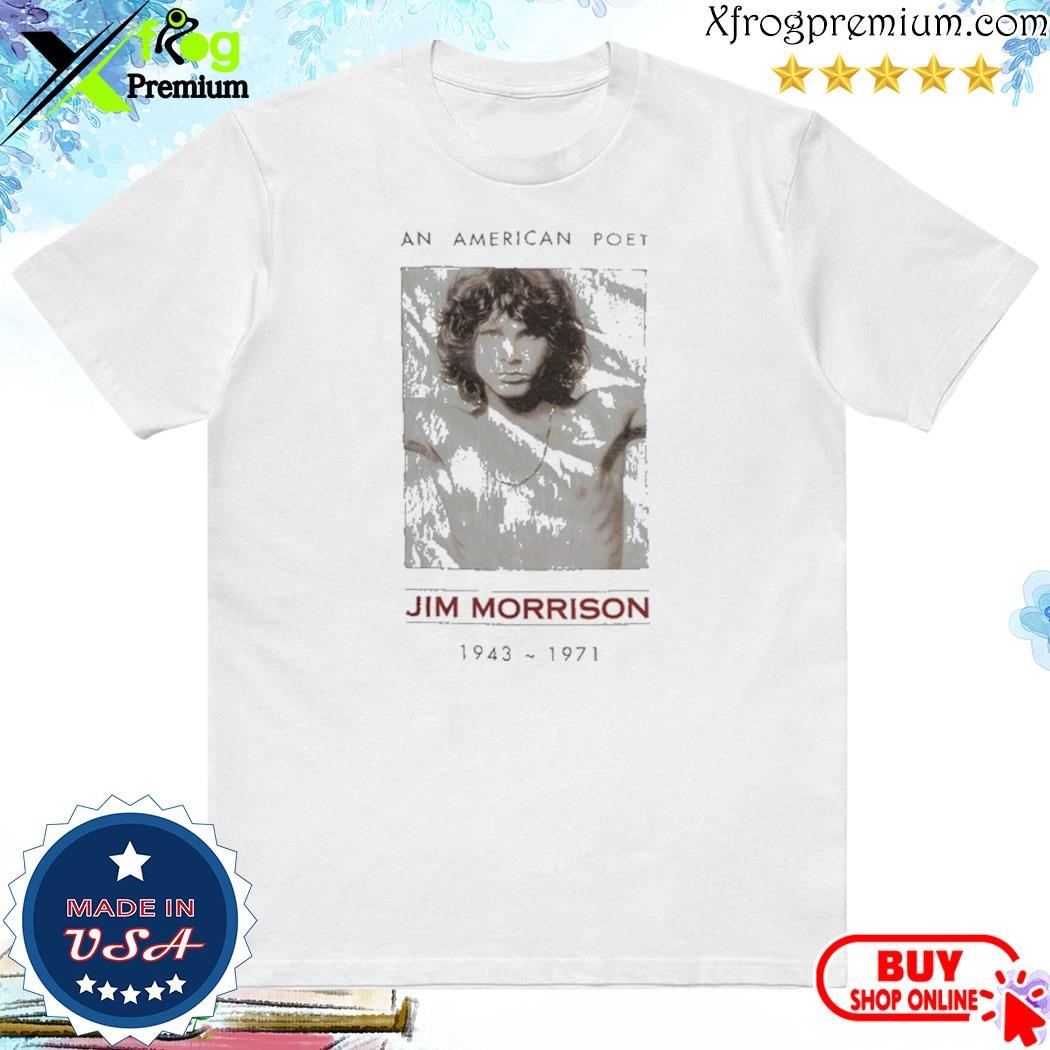 Official The Doors Vintage An American Poet Shirt