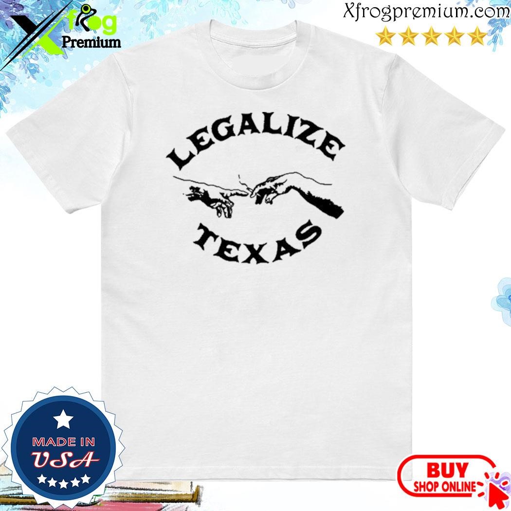 Official Viggie Smalls Wearing Legalize Texas T Shirt