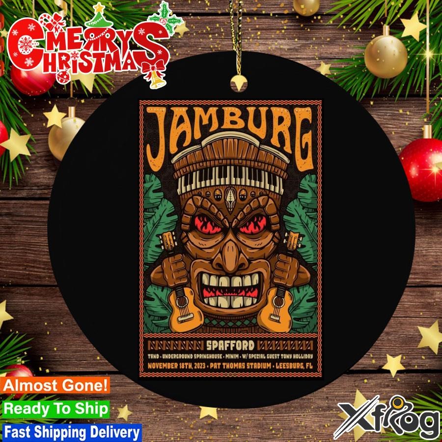 Spafford Jamburg Tour November 18th, 2023 Pat Thomas Stadium Leesburg, FL Poster Ornament