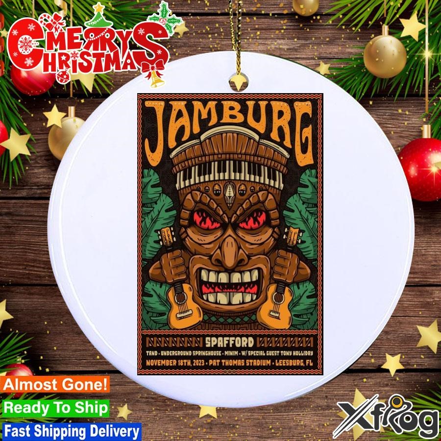 Spafford Jamburg Tour Pat Thomas Stadium Leesburg, FL 11 18 23 Poster Ornament