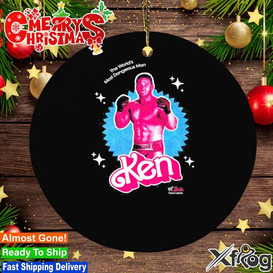 The World’s Most Dangerous Man Ken Barbie Ornament