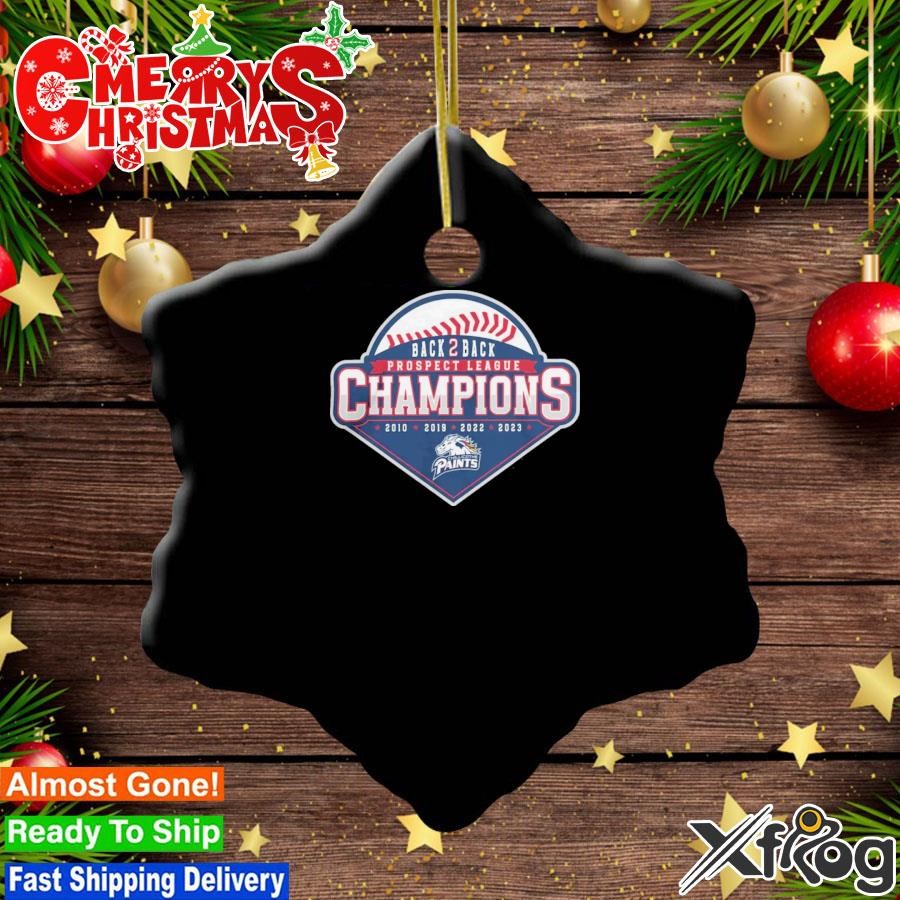 Chillicothe Paints Back 2 Back Prospect League Champions 2023 Ornament