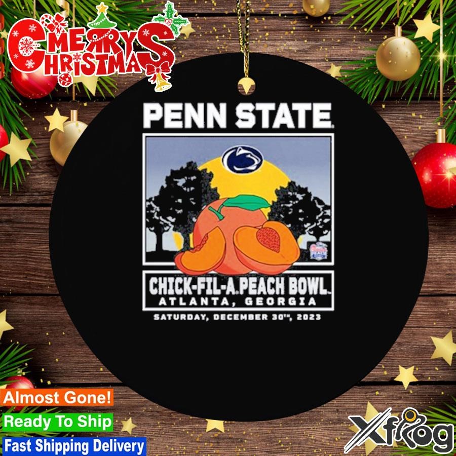 2023 Peach Bowl Ornament