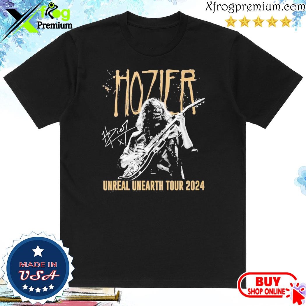 Hozier Unreal Unearth Tour 2023 T-Shirt, hoodie, sweater, long sleeve ...