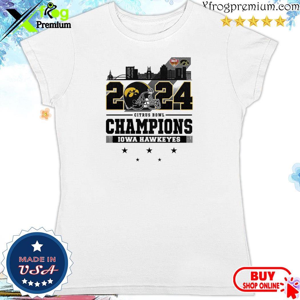 Iowa Hawkeyes 2024 Citrus Bowl Champions Shirt Hoodie Sweater Long   Iowa Hawkeyes 2024 Citrus Bowl Champions Shirt Women 