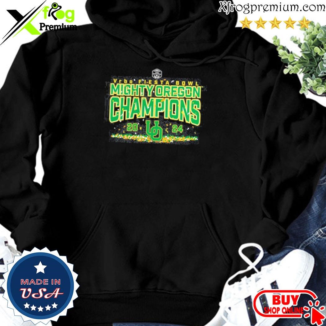 Official 2024 Fiesta Bowl Champions Oregon Shirt, hoodie, sweater, long ...