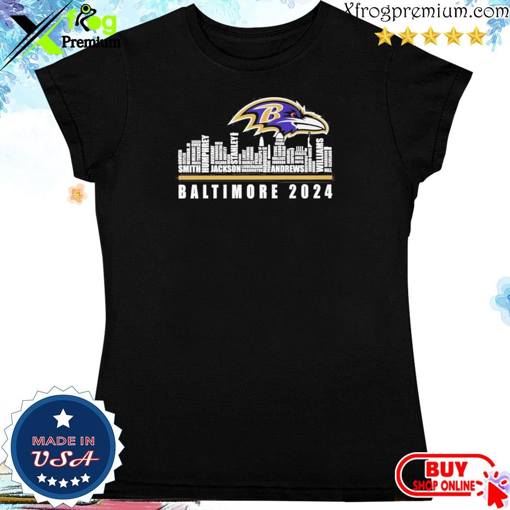 Official Baltimore Ravens Team Name City Baltimore 2024 Shirt Hoodie   Official Baltimore Ravens Team Name City Baltimore 2024 Shirt Women 