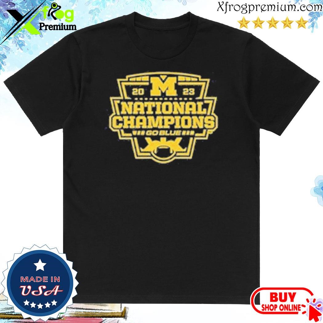 Official Breaking T Michigan Football 2023 National Champions Logo Top ...