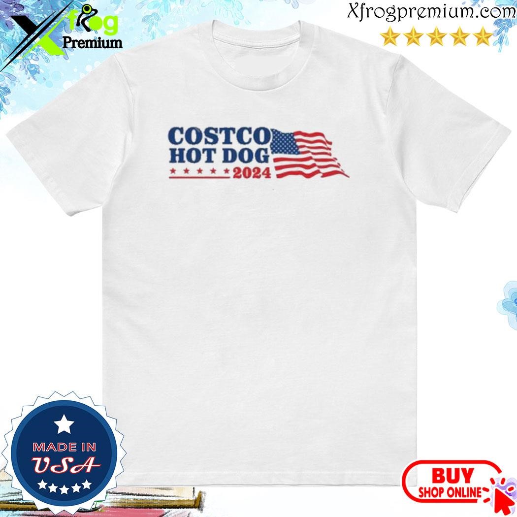 Official Costco Hot Dog 2024 Shirt Hoodie Sweater Long Sleeve And   Official Costco Hot Dog 2024 Shirt Shirt 