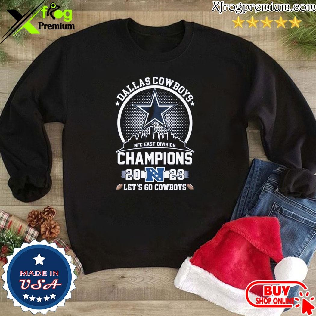 Official Dallas Cowboys NFC East Champions 2023 Let’s Go Cowboys T ...