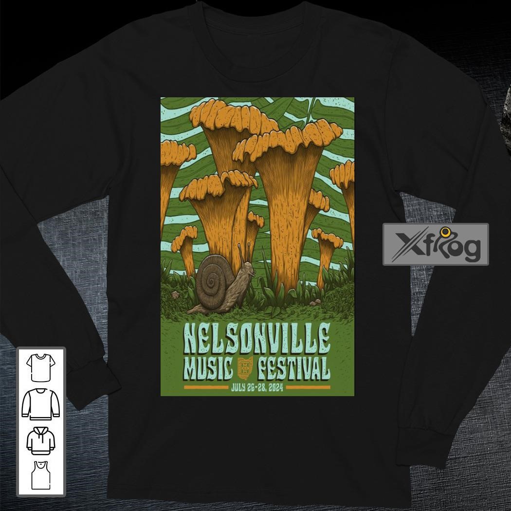 Official Nelsonville music festival 2024 shirt, hoodie, sweater, long