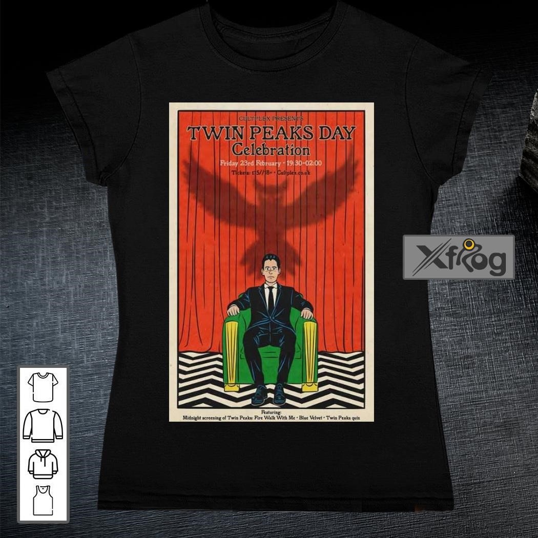 Official Twin peaks day celebration 23rd february 2024 poster shirt