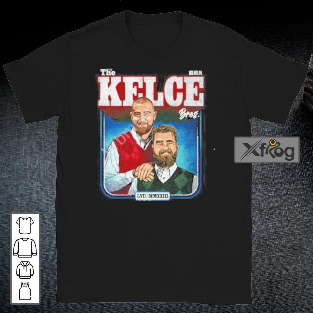 Official Official Jason Kelce & Travis Kelce The Kelce Bros WHT Hot ...