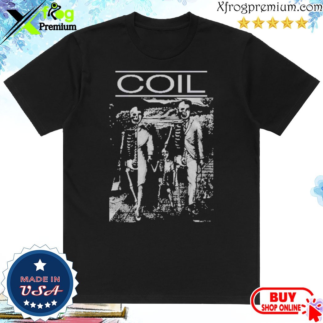 Official Bela Lugosi Makes Shirts Coil Unnatural History Compilation Tracks Compiled Shirt