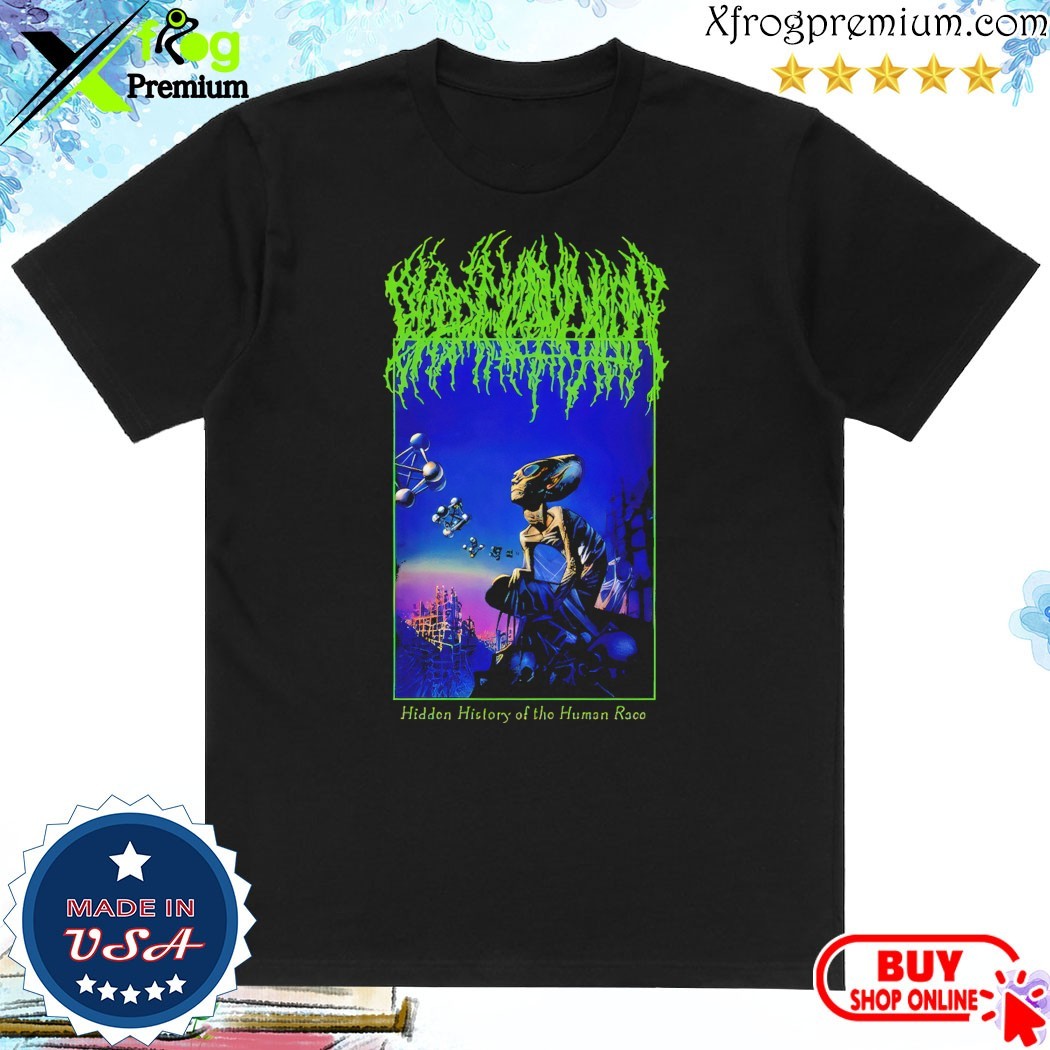 Official Blood Incantation Hidden History Tour T-Shirt