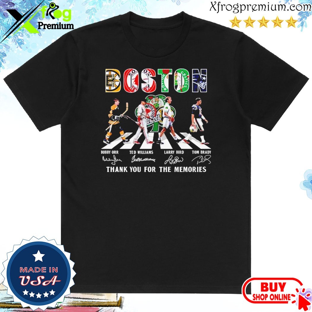 Official Boston Bruins Boston Red Sox Boston Celtics New England Patriots 2024 T-Shirt