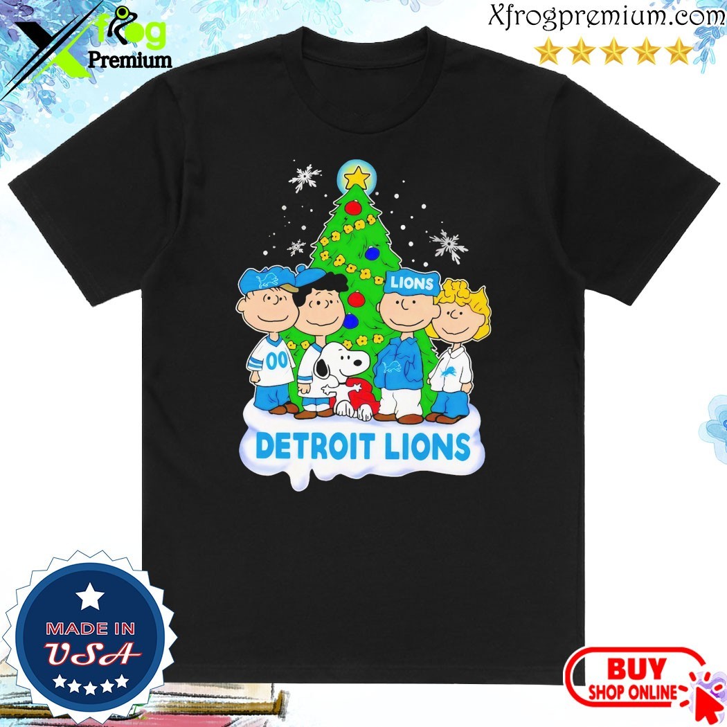 Official Detroit Lions Merry Christmas 2024 Shirt