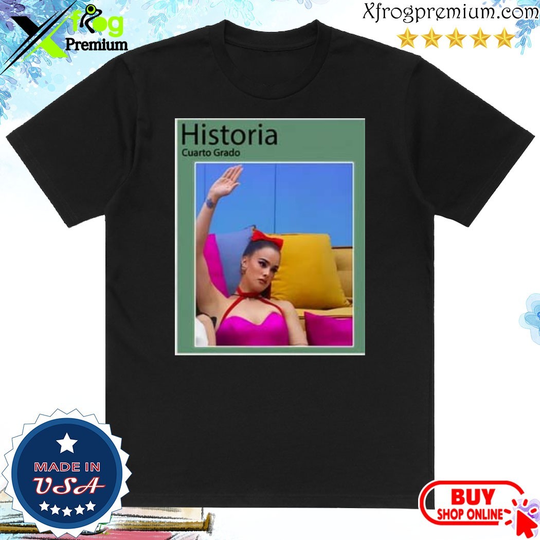 Official Gala Montes Libro De Historia Shirt