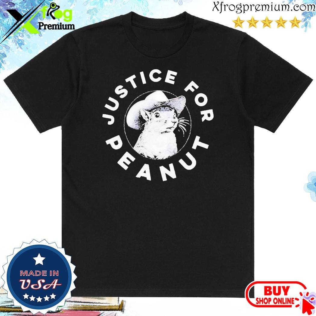 Official Justice for peanut the squirrel peanut squirrel wanted Shirt