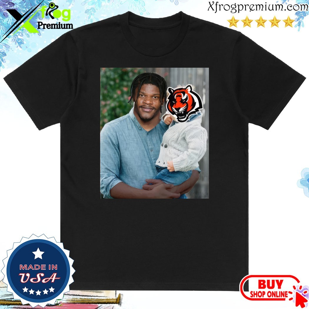 Official Lamar Jackson Carry Cincinnati Bengals T-Shirt