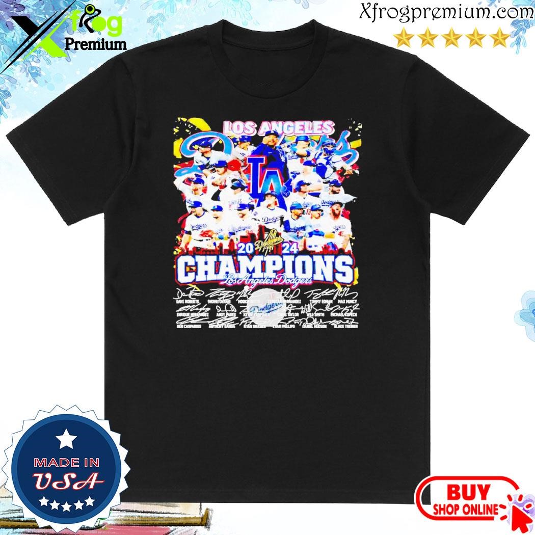 Official Los Angeles Dodgers 2024 Champions Forever Memories T-Shirt