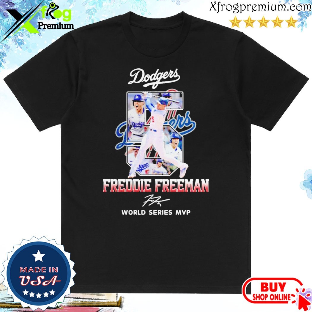 Official Los Angeles Dodgers Freddie Freeman 2024 World Series MVP T-Shirt