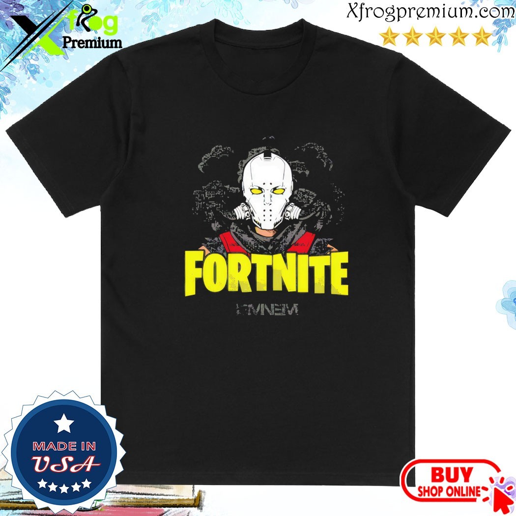 Official Marshall Mathers Eminem X Fortnite Rap Boy Reloaded T-Shirt