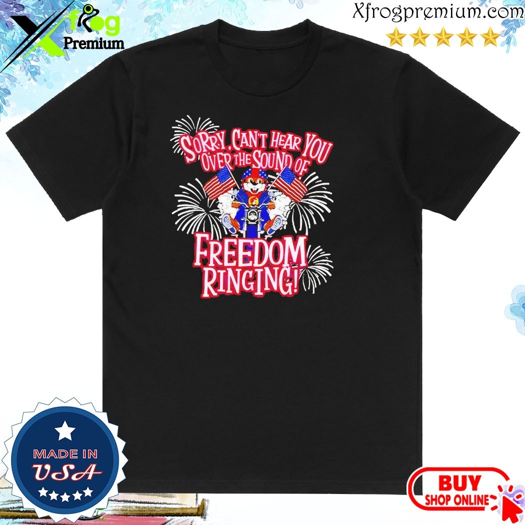 Official Peanut the squirrel sorry can't hear you over the sound of freedom ringing 2024 Shirt