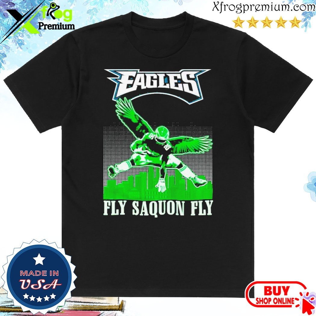 Official Philadelphia Eagles Fly Saquon Fly T-Shirt