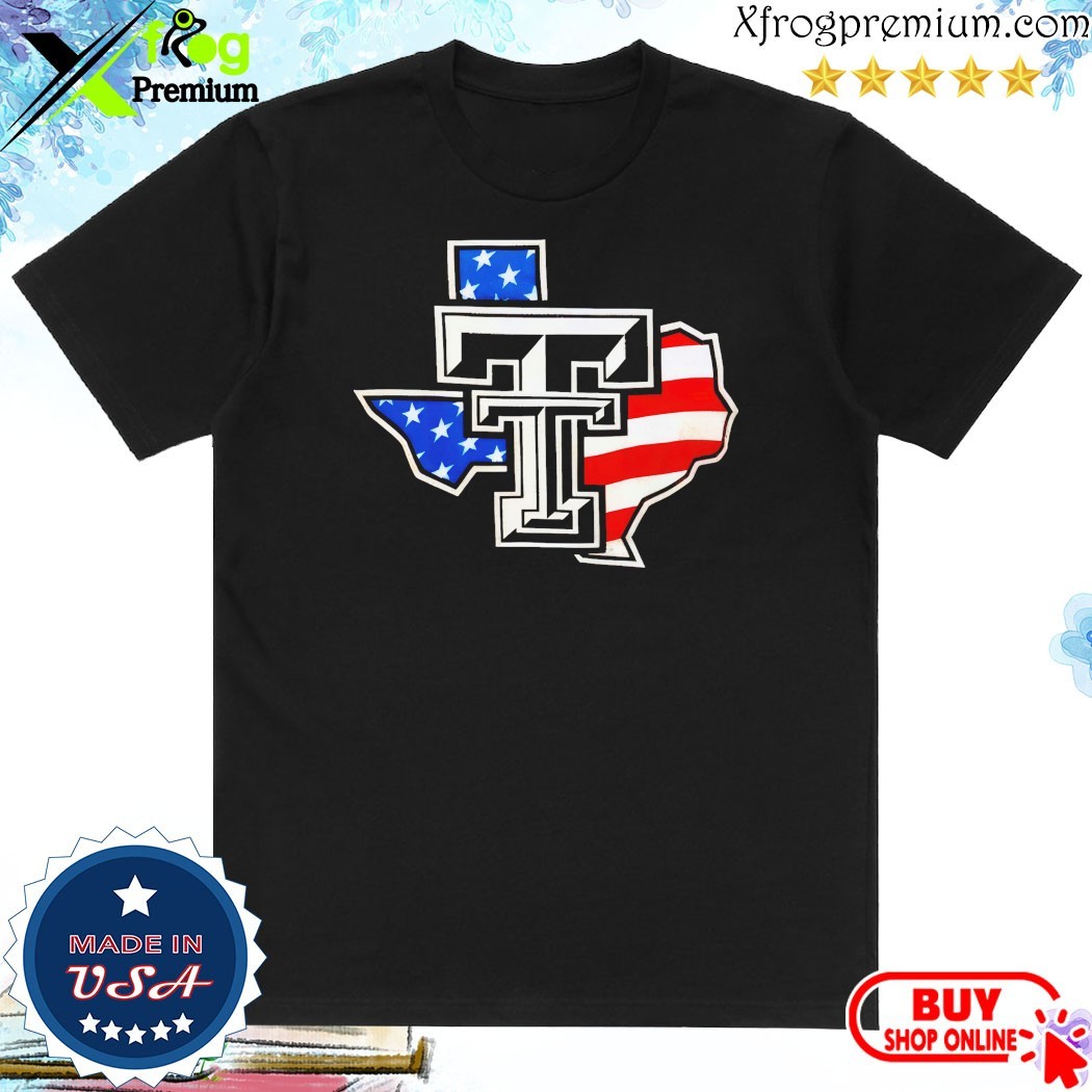 Official Texas Tech Wreck Em Celebrate America 2024 T-Shirt