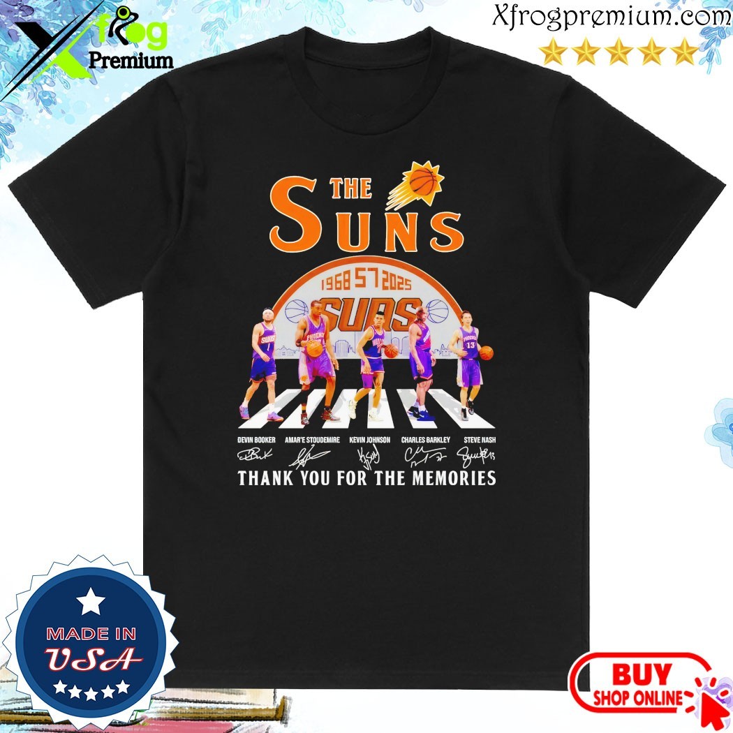 Official The Suns Thank You For The Memories T-Shirt