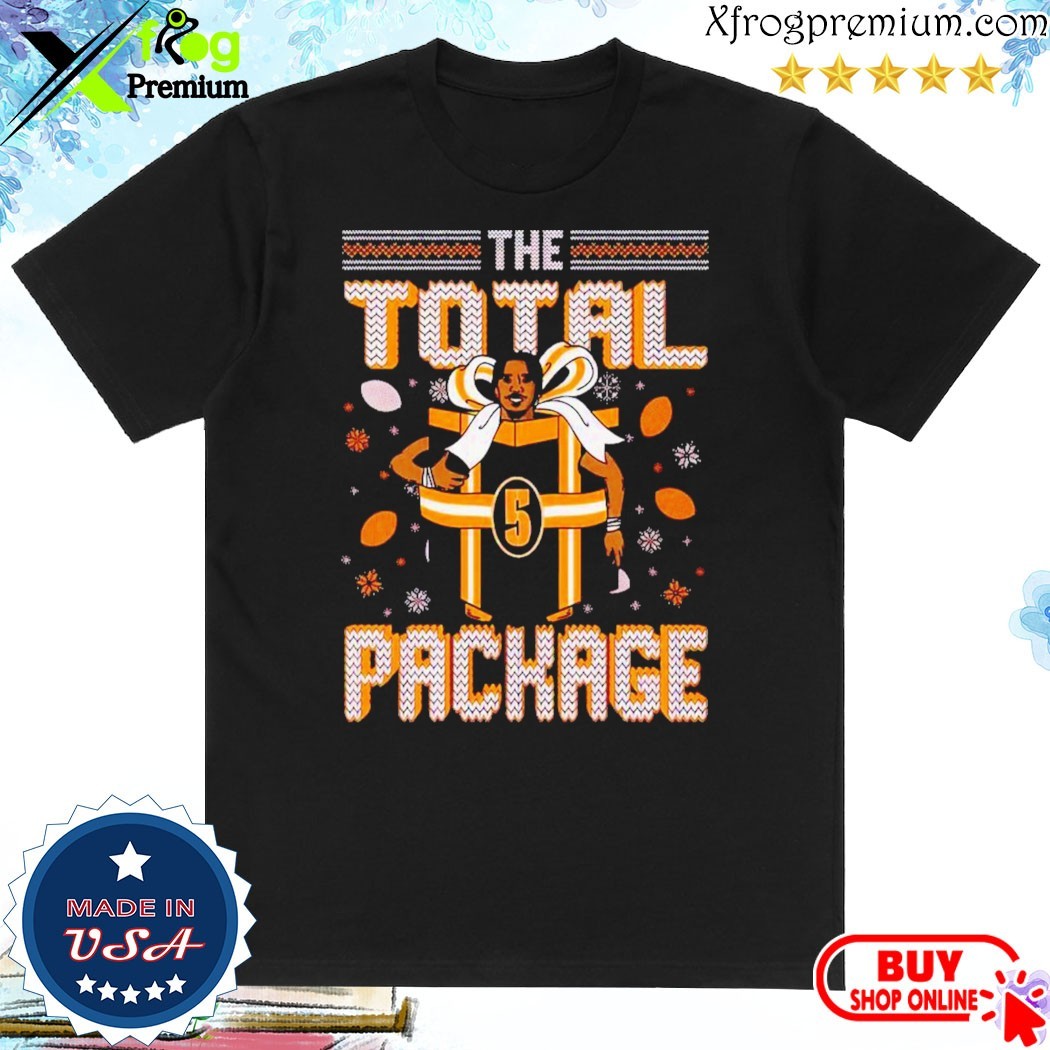 Official The total package ugly Christmas 2024 T-shirt